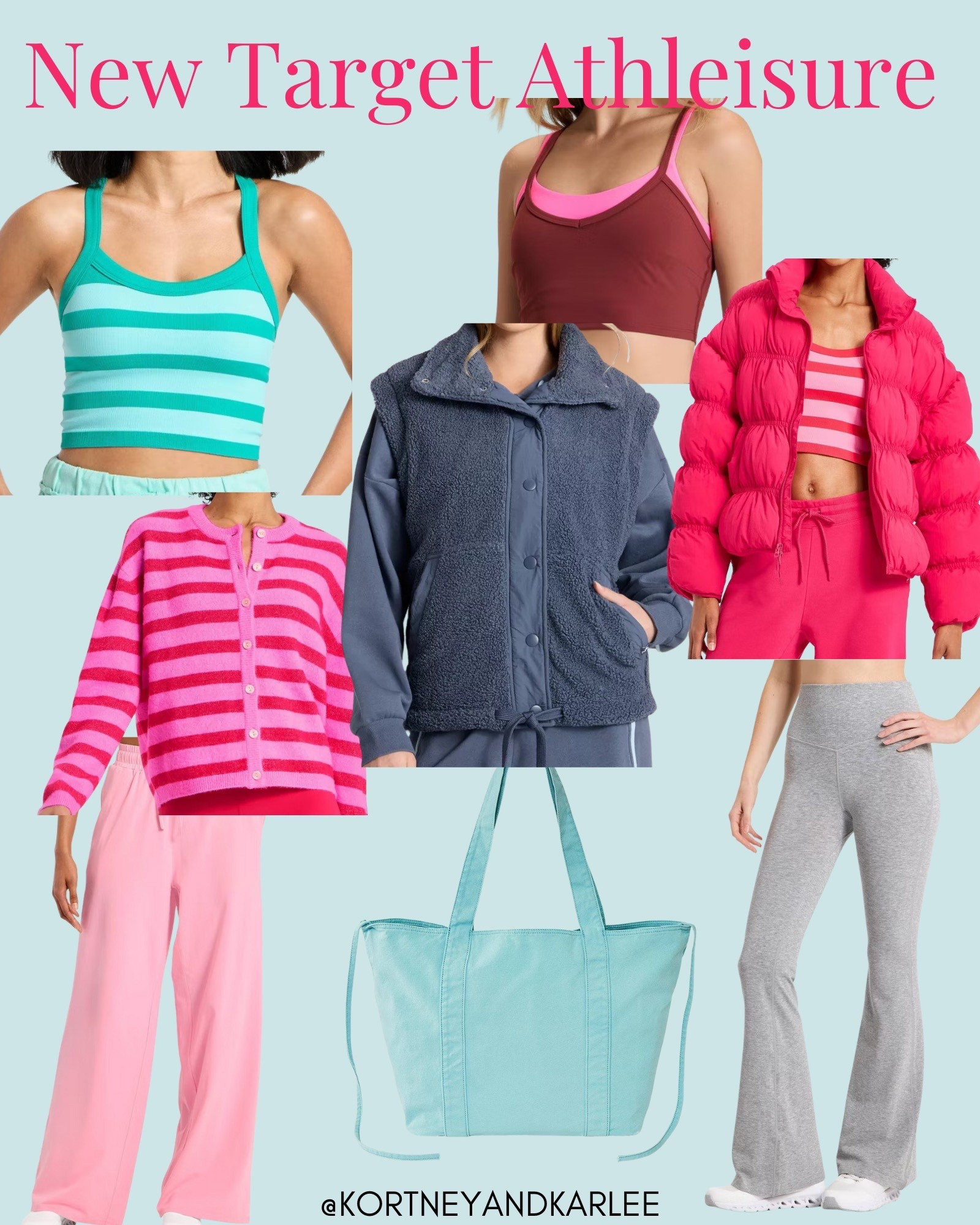Target Athleisure! 

Kortney and Karlee | #kortneyandkarlee #LTKfindsunder50 #LTKfindsunder100 #LTKtravel 