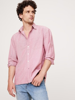 Relaxed-Fit Oxford Shirt | Banana Republic (US)