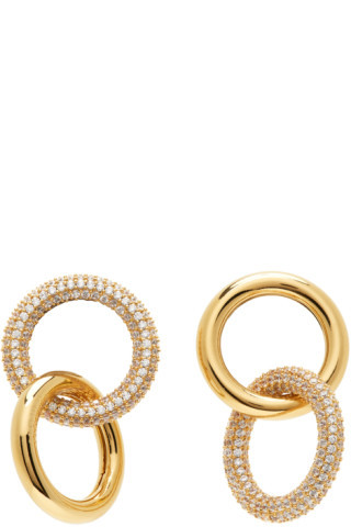 Gold #992 Hoop Earrings | SSENSE