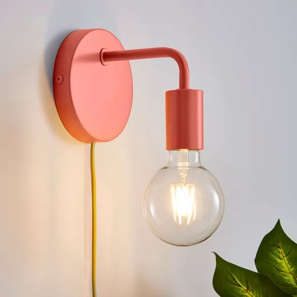 Elements Koppla Plug-In Wall Light | Dunelm