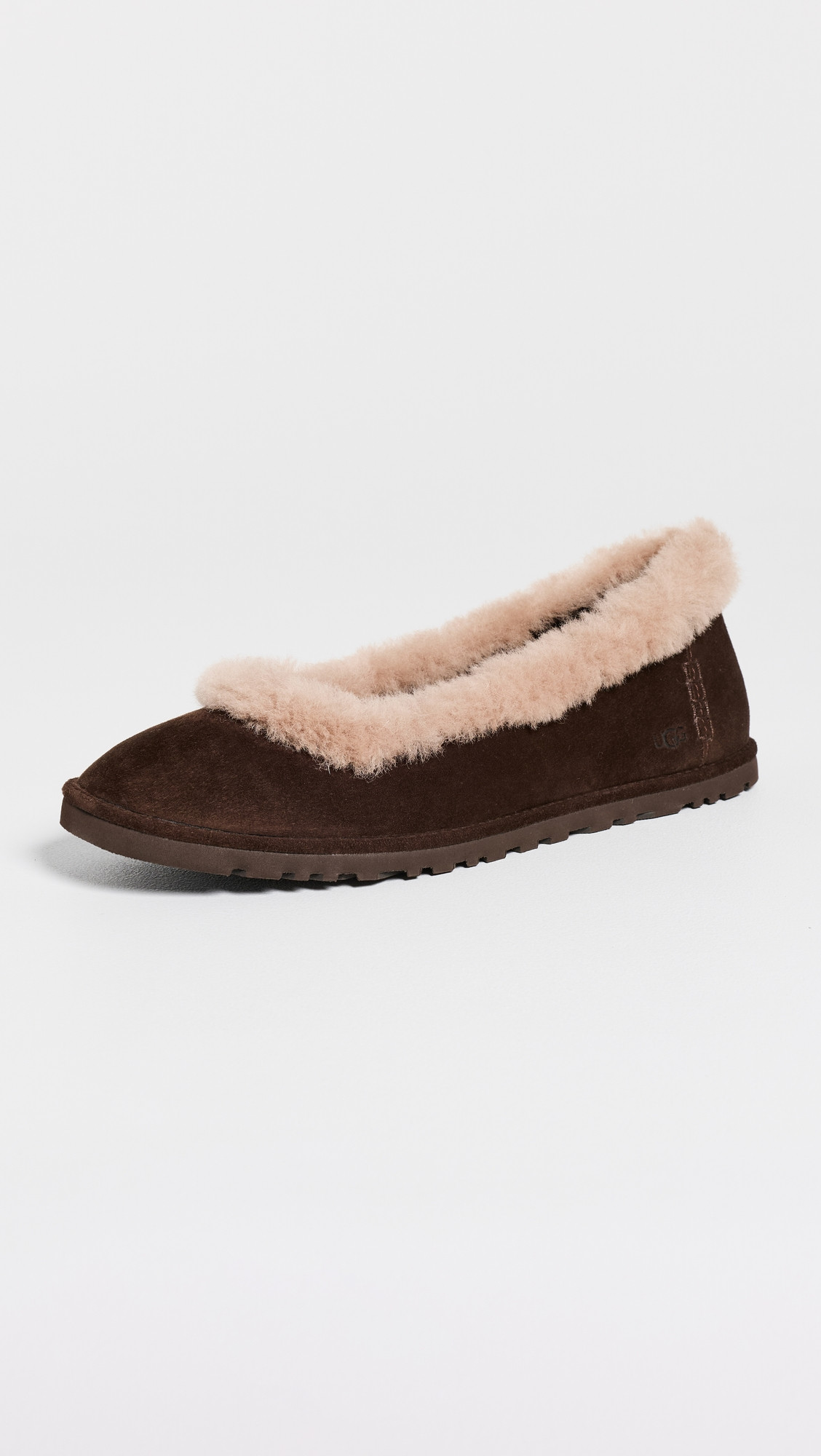 UGG Zora Ballet Flats Dusted Cocoa 6.5 | Shopbop