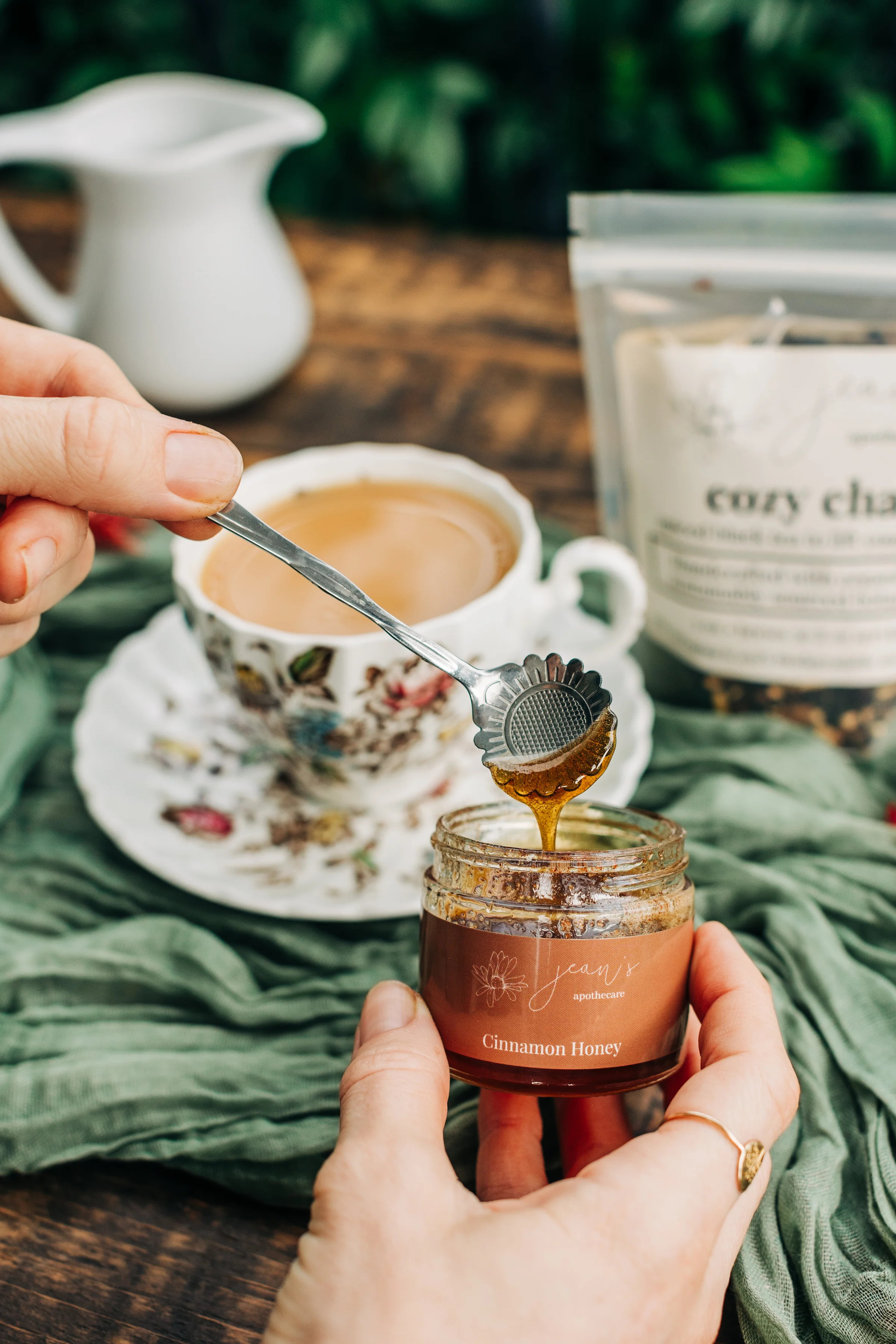 Cinnamon Infused Honey | Jean’s Apothecare