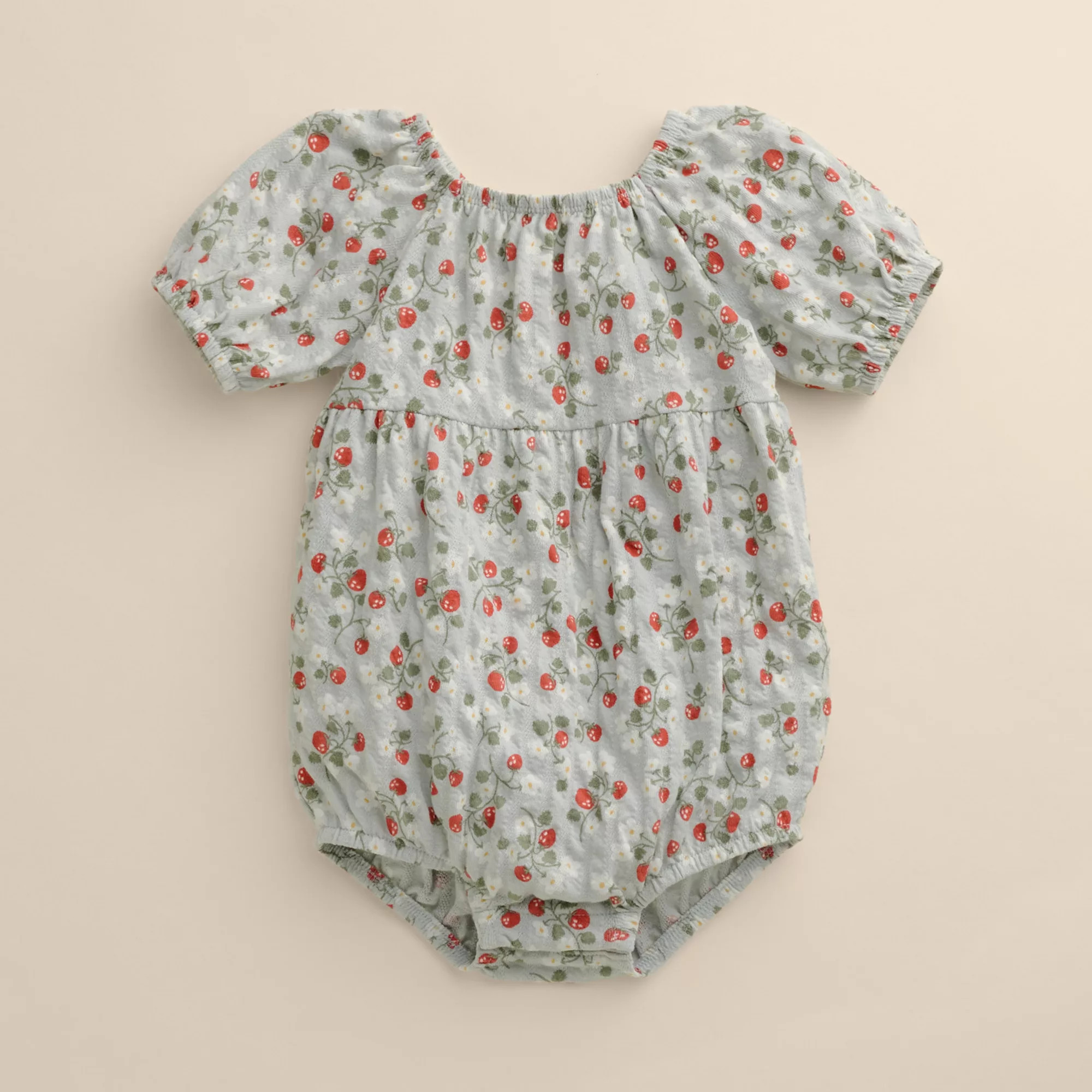 Baby Girl Little Co. by Lauren Conrad Puff Sleeve Bubble Bodysuit | Kohl's