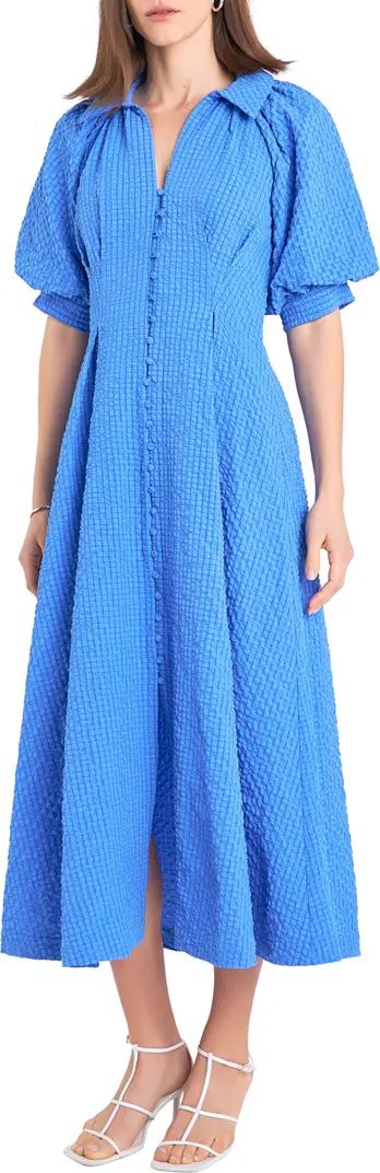 English Factory Button Front Maxi Dress | Nordstrom | Nordstrom