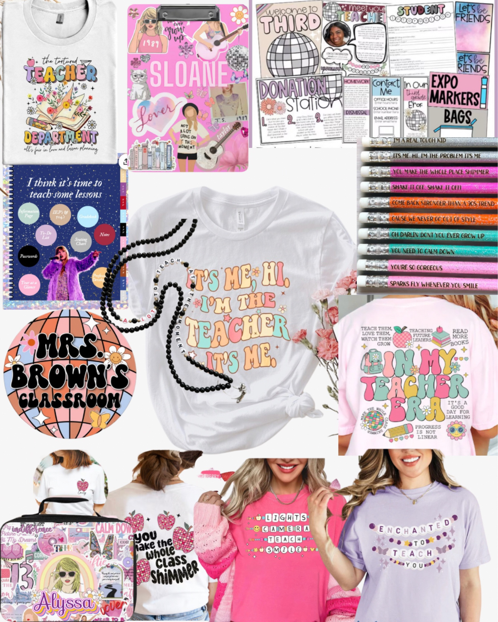Swifty Teacher In my teacher era classroom decor classroom bulletin boards teacher planner Taylor swift themed classroom

#LTKSaleAlert #LTKBacktoSchool #LTKU