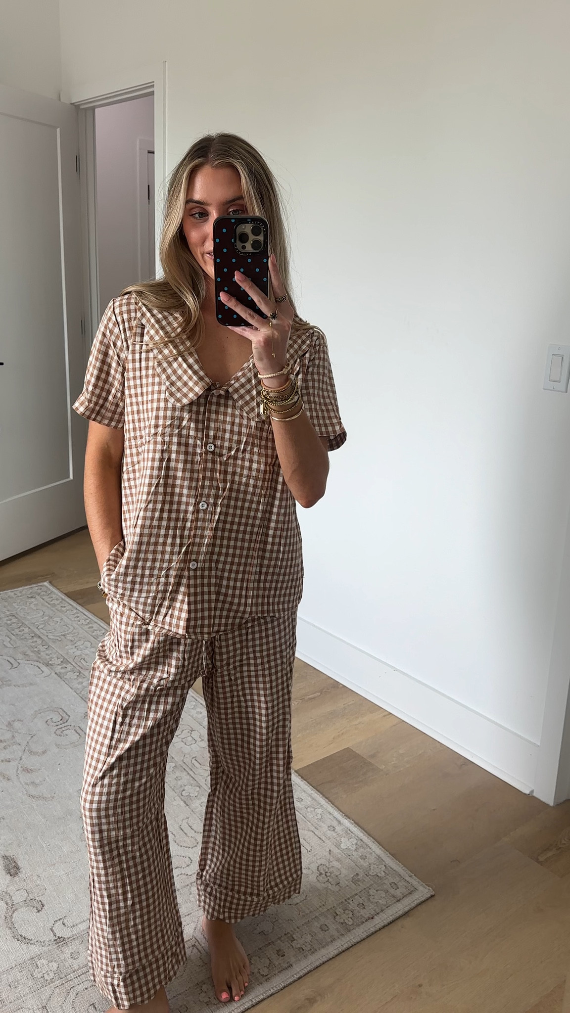 Amazon size small Tanming Womens Gingham 2 Piece Pajamas Sets Puff Sleeve Babydoll Shirt Ruffle Pants Pj Lounge Set Sleepwear

#LTKootd #LTKSaleAlert #LTKSeasonal