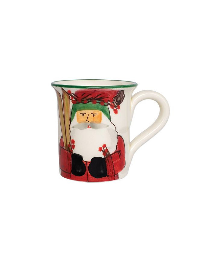 VIETRI Old St. Nick Mug - Skiing & Reviews - Dinnerware - Dining - Macy's | Macys (US)