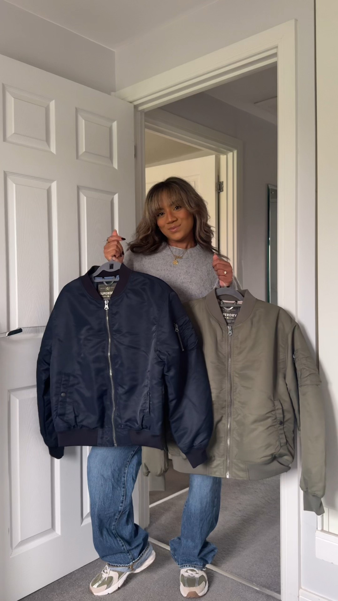 Bomber jacket try on 

#LTKpetite #LTKautumn #LTKuk
