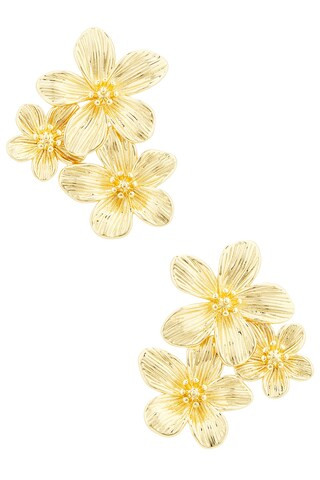 SHASHI Botanique Stud in Gold from Revolve.com | Revolve Clothing (Global)