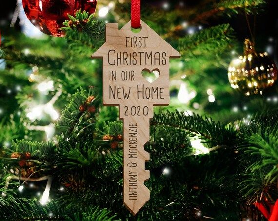First Home Ornament / Our First Christmas / New Home Gift / | Etsy | Etsy (US)