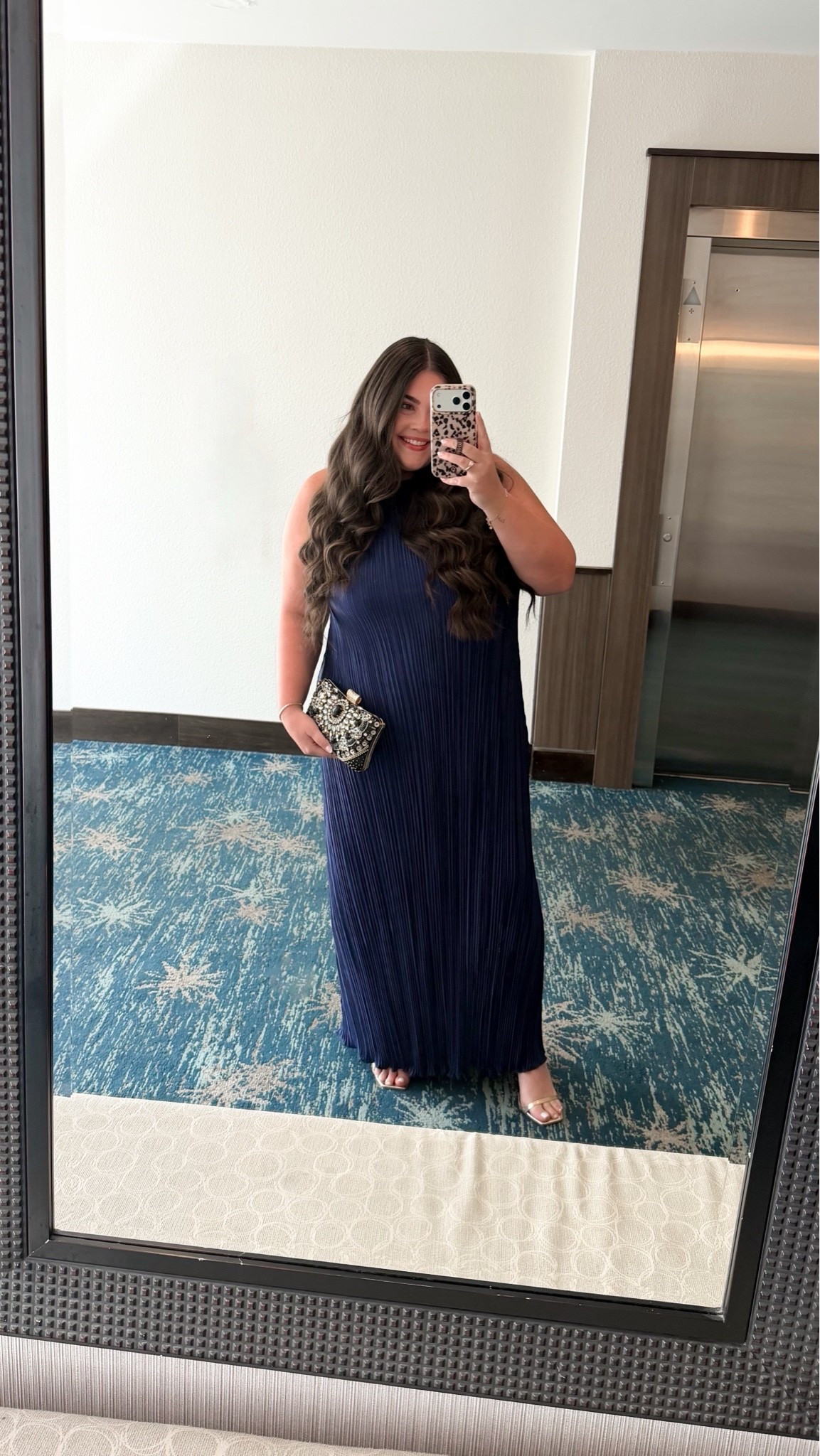 Wedding guest dress. Wedding guest dresses. Navy wedding guest dress. Blue wedding guest dress. Plisse dress. High neck dress. High neck wedding guest dress

#LTKgrwm #LTKSeasonal #LTKWedding