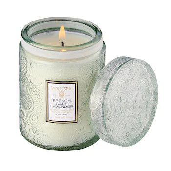 VOLUSPAFrench Cade & Lavender Glass Jar Candle | Sephora (US)