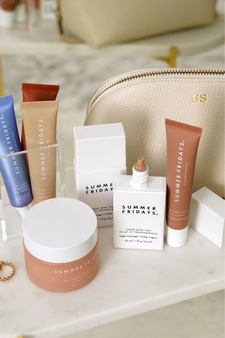 Skincare favorites from @summerfridays including the Sheer Skin Tint, Cloud Dew Gel Moisturizer Cream and Lip Butter Balms! From 5/23 through 5/27 spend $75 get the Summer Essentials Trio from the Summer Fridays website! #ad 

#LTKBeauty