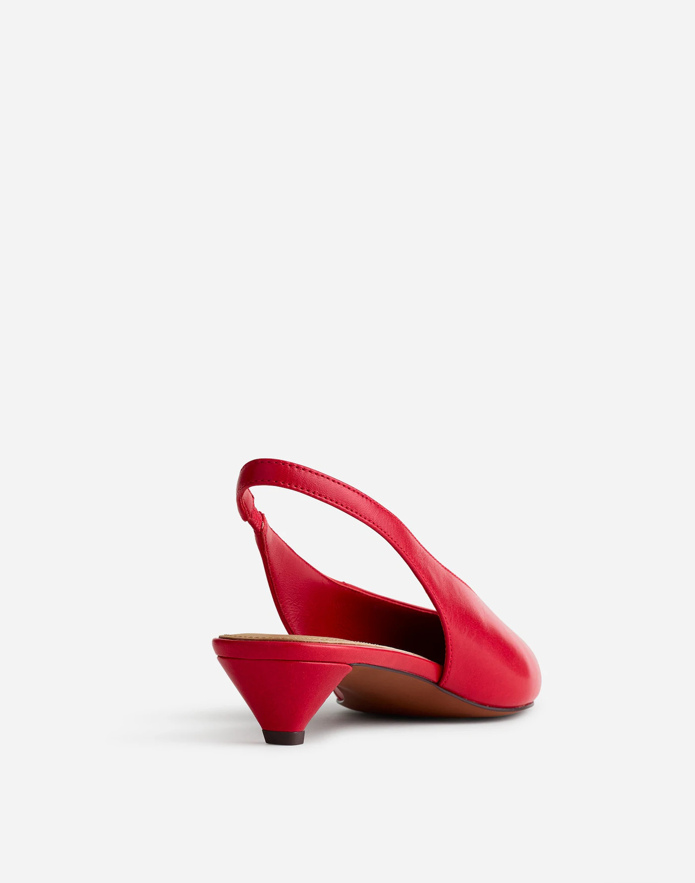 The Simone Kitten-Heel Slingback Pumps | Madewell | Madewell