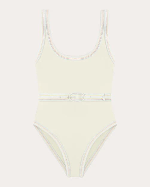 Volley Belted One-Piece | Olivela