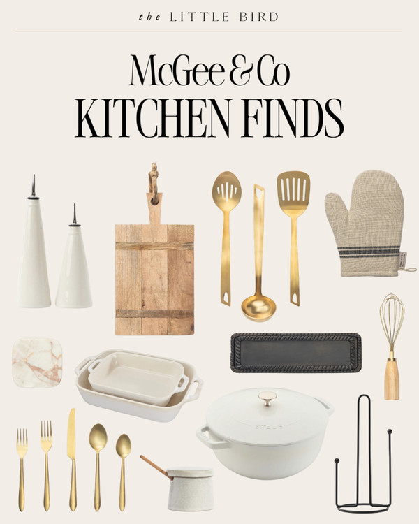 Neutral kitchen finds from McGee & Co!