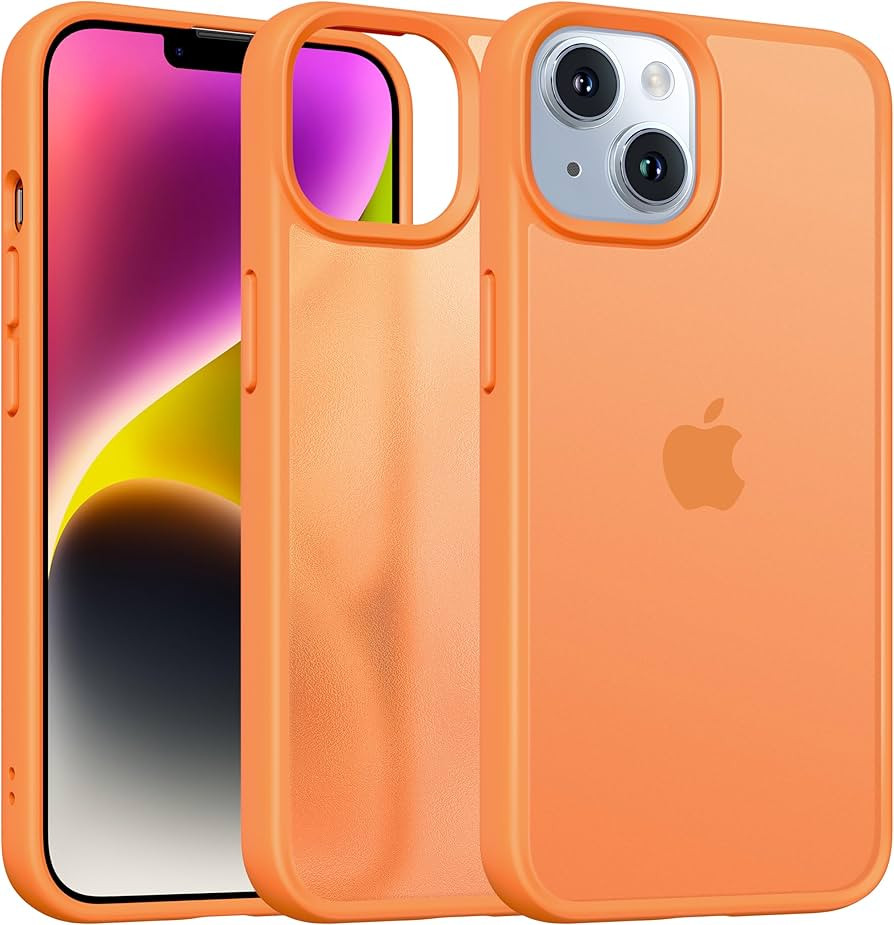 Alphex Shockproof for iPhone 14 / iPhone 13 Case, Sleek Retro Design, German Quality Standard Cer... | Amazon (US)