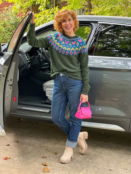 This high quality and oh-so soft sweater has a such a deal from Walmart! It looks 10x more expensive than it’s under $20 price tag, and it comes in lots of cute styles and patterns! 

I paired it with high waist jeans for the Sofia Vergara collection and neutral Lug sole booties from Steve Madden. I finished off with the cutest pink mini bag!

Walmart fashion, Walmart finds, Walmart sweater, holiday sweater, holiday outfit, soft sweater, intarsia sweater, lug sole booties, tan booties, neutral booties, high waist jeans, straight leg jeans, mini handbag, Barbiecore pink, pink handbag 


#LTKSeasonal #LTKHoliday #LTKunder50