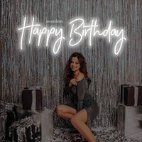 Happy Birthday Neon Sign/Custom Party Decor Led Light Backdrop | Etsy (US)