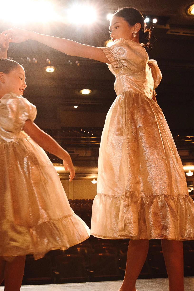 Coco Dress in Gold | Ivy City Co