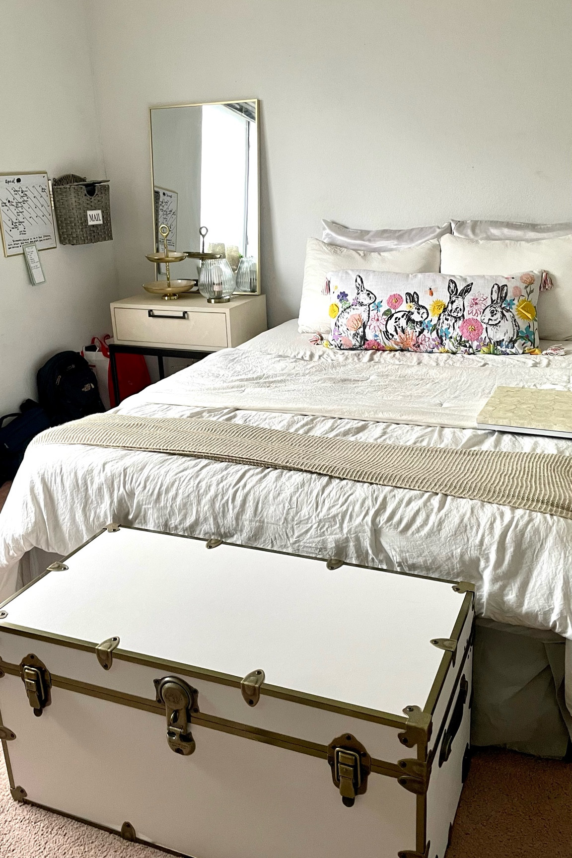 A new trunk to add to bedroom storage. It’s literally perfect for miscellaneous items and so pretty in person!

#LTKBacktoSchool