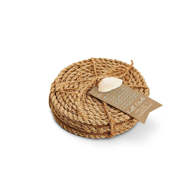 Jute Rope Coasters | Cailini Coastal