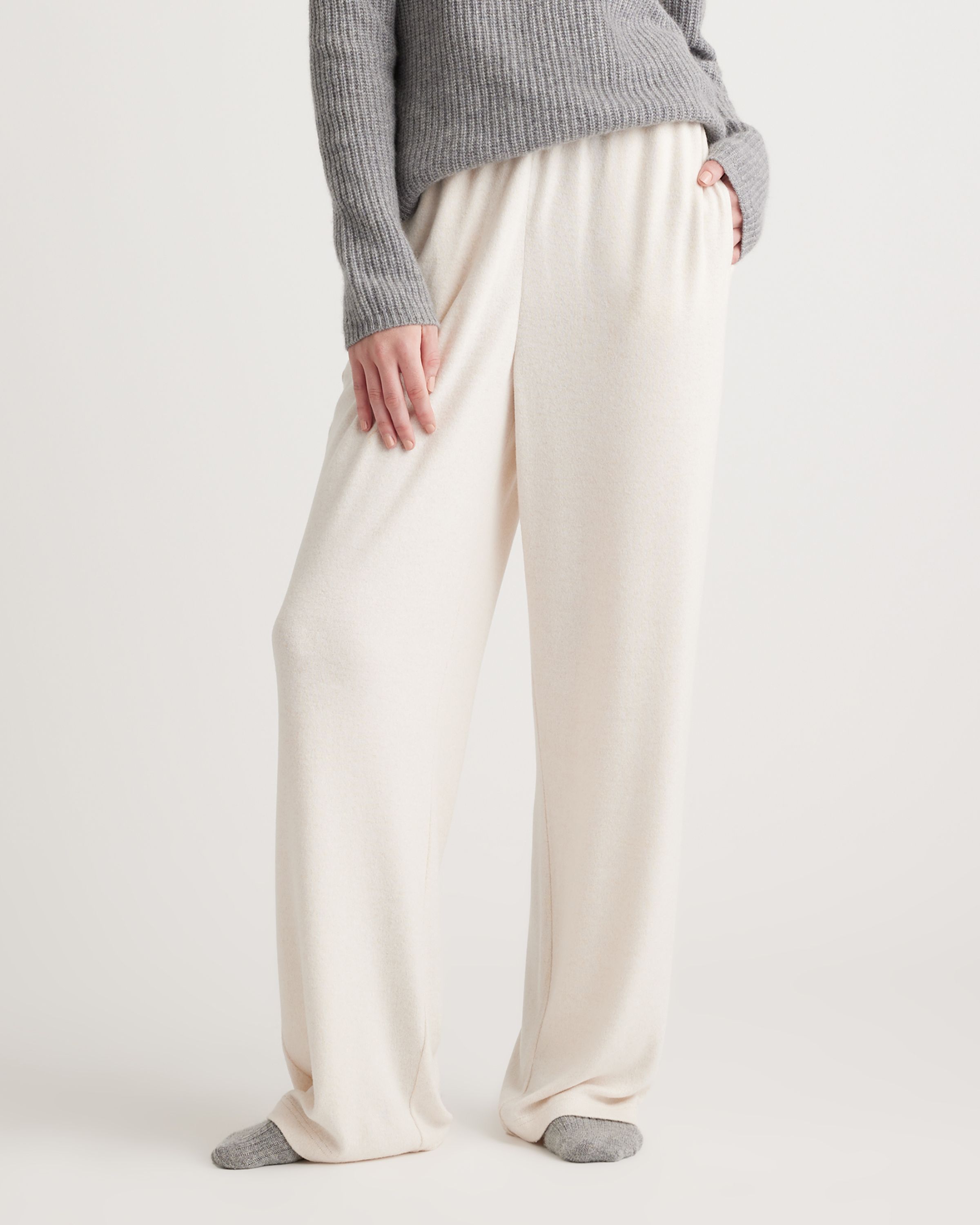 Brushed Lounge Straight Leg Pant | Quince
