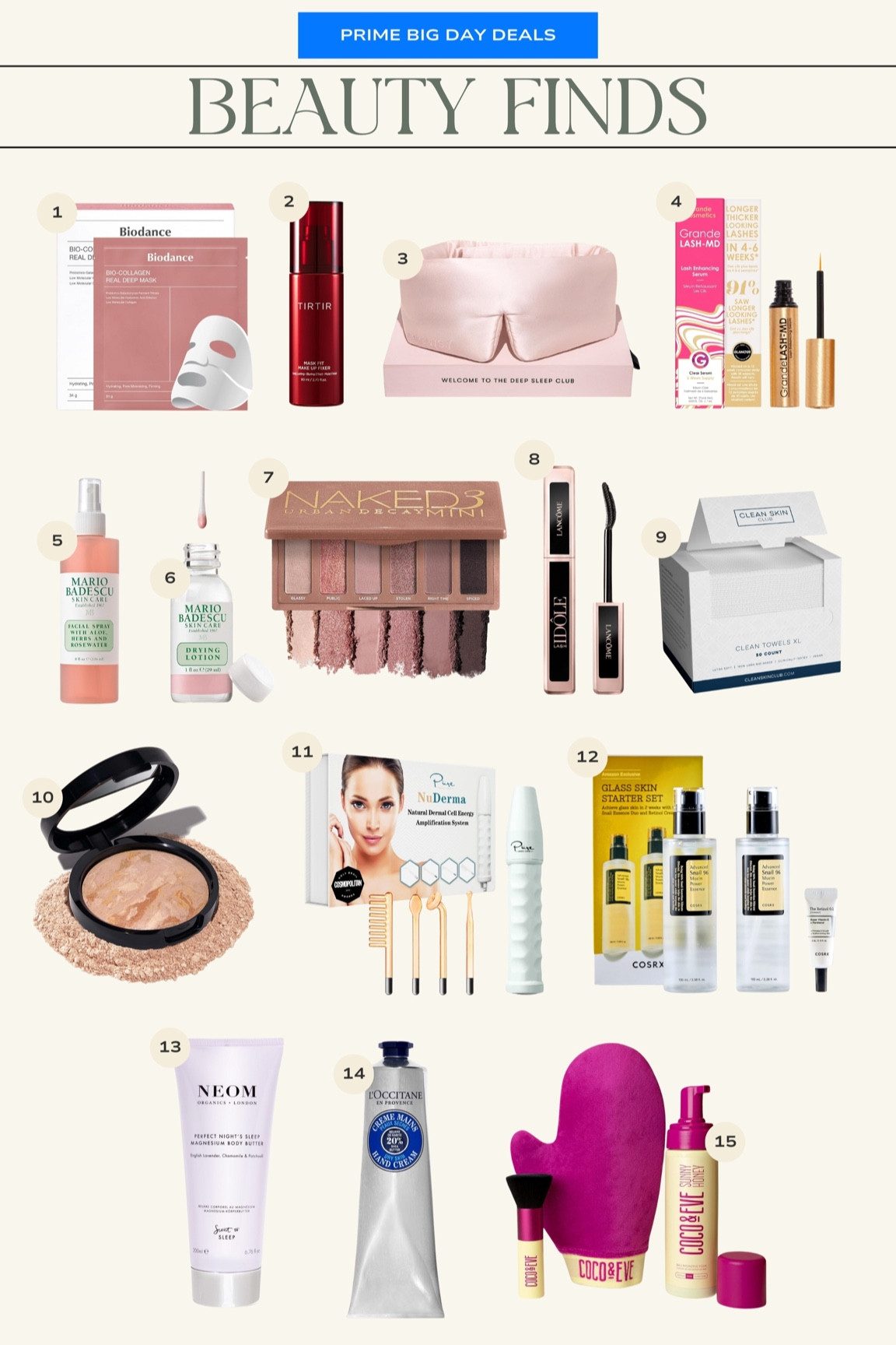 Beauty finds for Prime Big Deal Days - see more on my blog at CaralynMirand.com

#LTKBeauty #LTKxPrimeDay #LTKSaleAlert