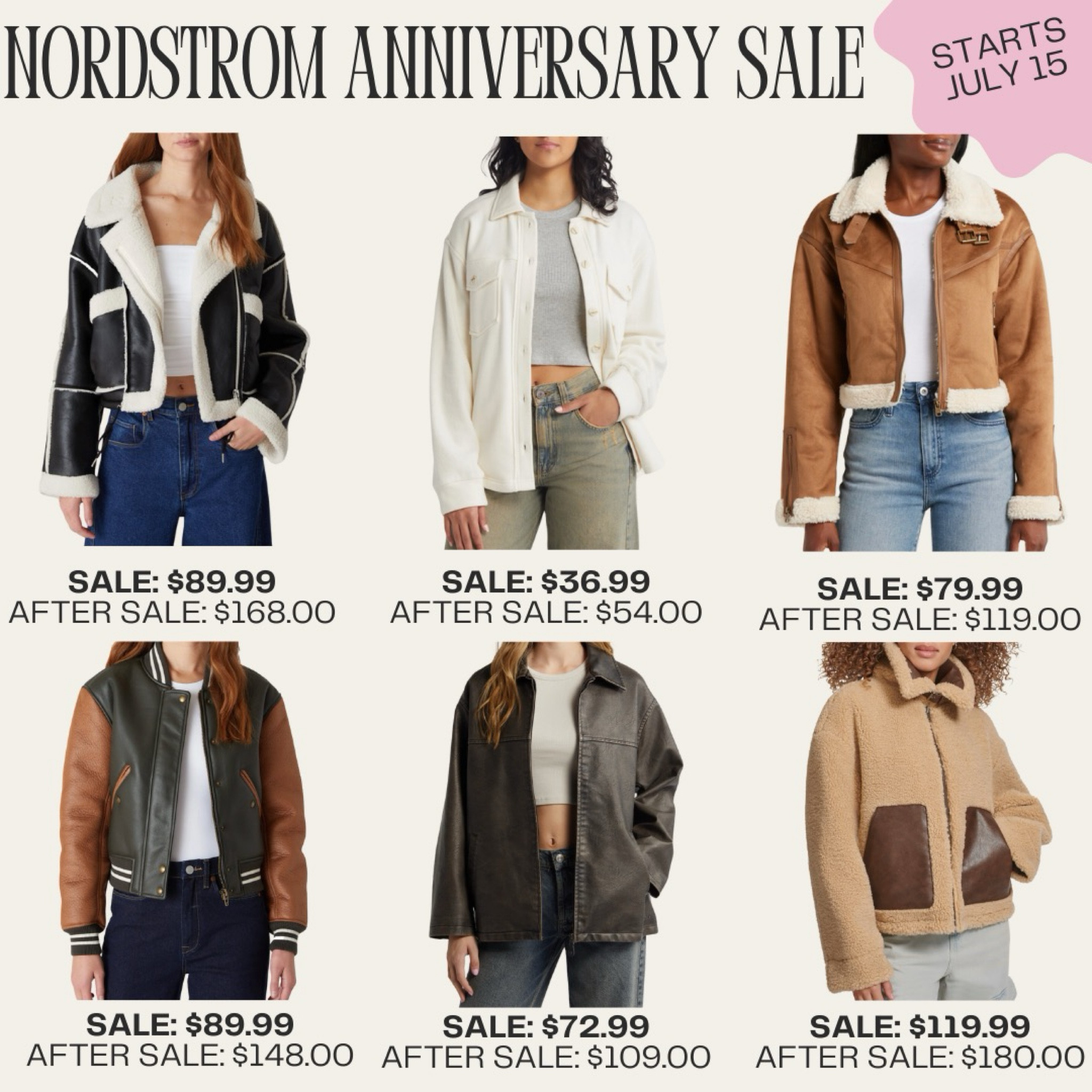 Nordstrom anniversary sale, jacket finds!! 

#LTKxNSale #LTKSeasonal #LTKSummerSales