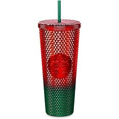 Starbucks Mickey WDW Christmas Tumbler with Straw Red Green SBUXXMAS | Amazon (US)