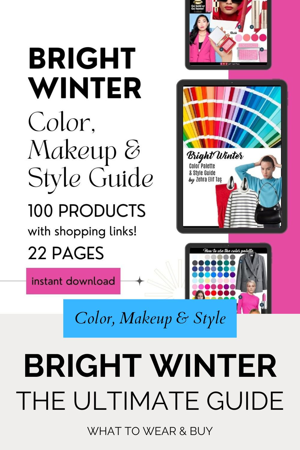 Are you a Bright Winter? Here is your ultimate Bright Winter Color, Makeup and Style guide with 100 real products from accessible fashion brands  like Sephora, H&M, Mango... 

 #LTKFindsUnder50 #LTKStyleTip #LTKBeauty