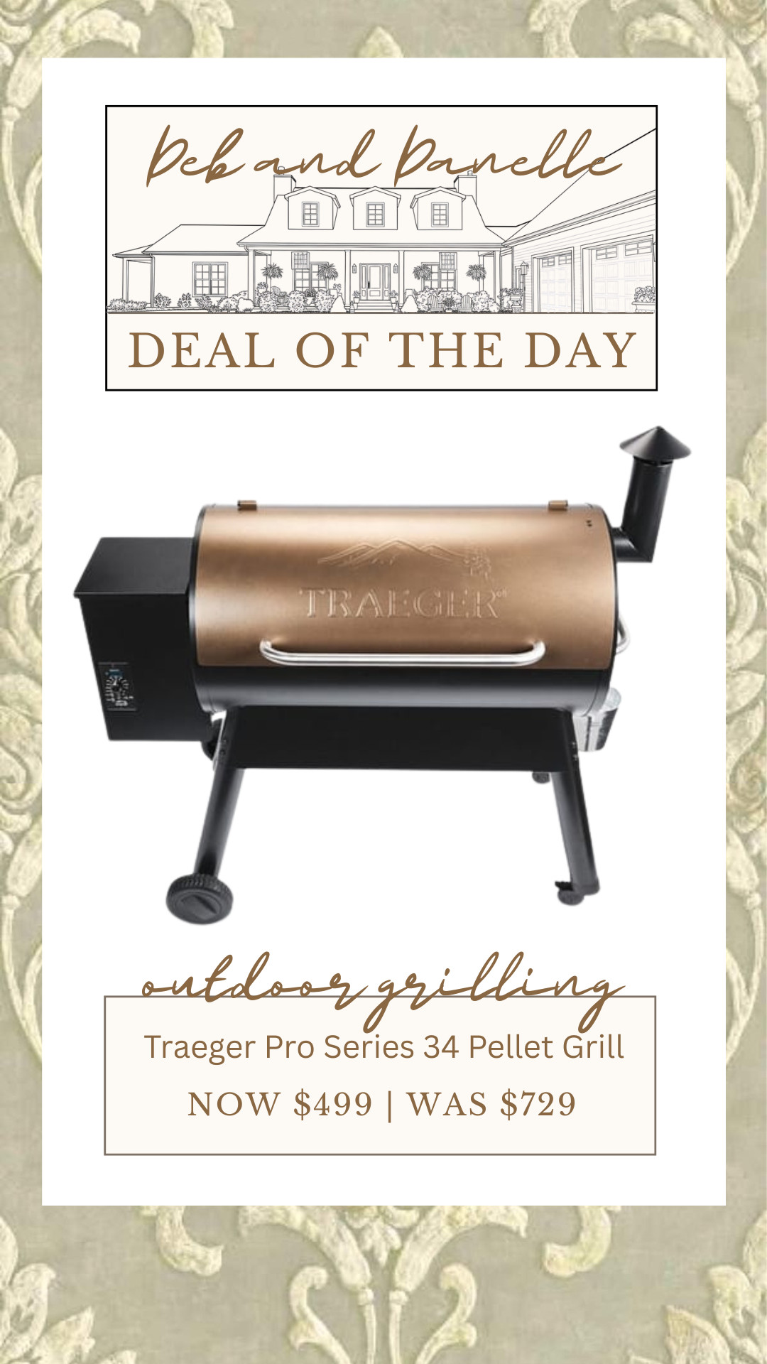 Our Traeger Pro Series 34 Wood Pellet Grill is on an amazing sale from a bunch of our favorite retailers, including Ace Hardware.  

 #LTKSeasonal #LTKHome #LTKSaleAlert