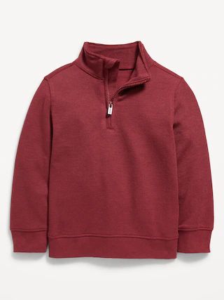 French Rib 1/4-Zip Pullover Sweater for Toddler Boys | Old Navy (US)