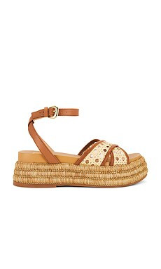 Dolce Vita Wriley Sandal in Saddle from Revolve.com | Revolve Clothing (Global)