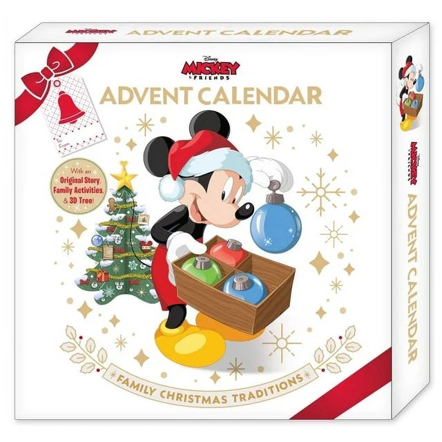 Advent Calendars: Mickey & Friends Advent Calendar: Family Christmas Traditions (Other) | Walmart (US)