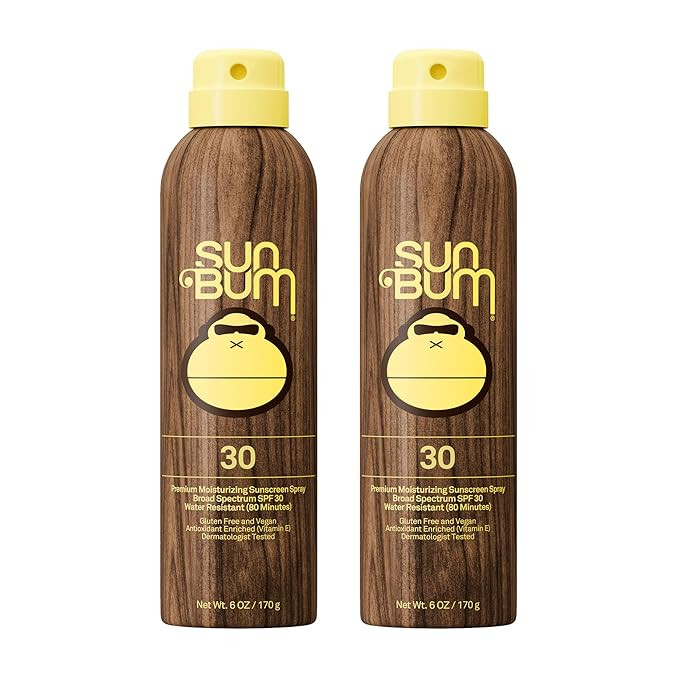 Sun Bum Original SPF 30 Sunscreen Body Spray - Broad Spectrum Moisturizing Sunscreen with Vitamin... | Amazon (US)