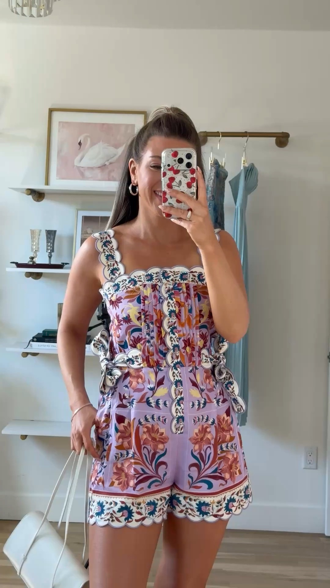 Summer resortwear purple floral romper vacation look

Electric picks code: Emerson20
Sized down to an xs 

Resortwear
Destination
Vacation
Floral romper
Shopping
Summer look

#LTKootd #LTKSeasonal #LTKTravel