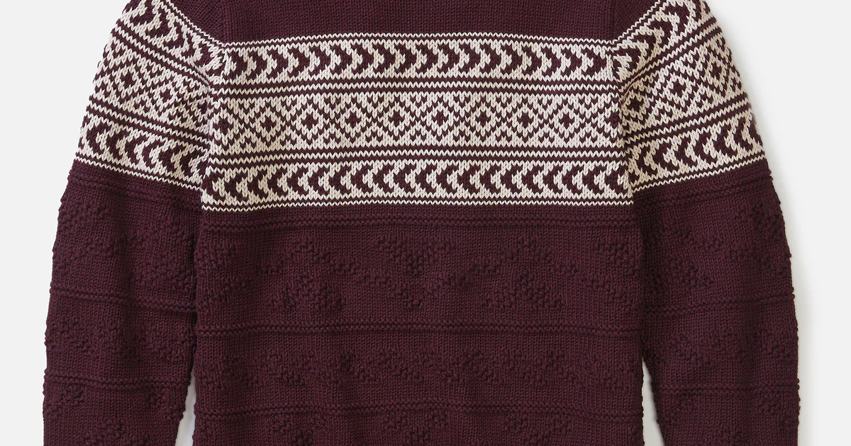 Erik Textured Sweater | Marine Layer