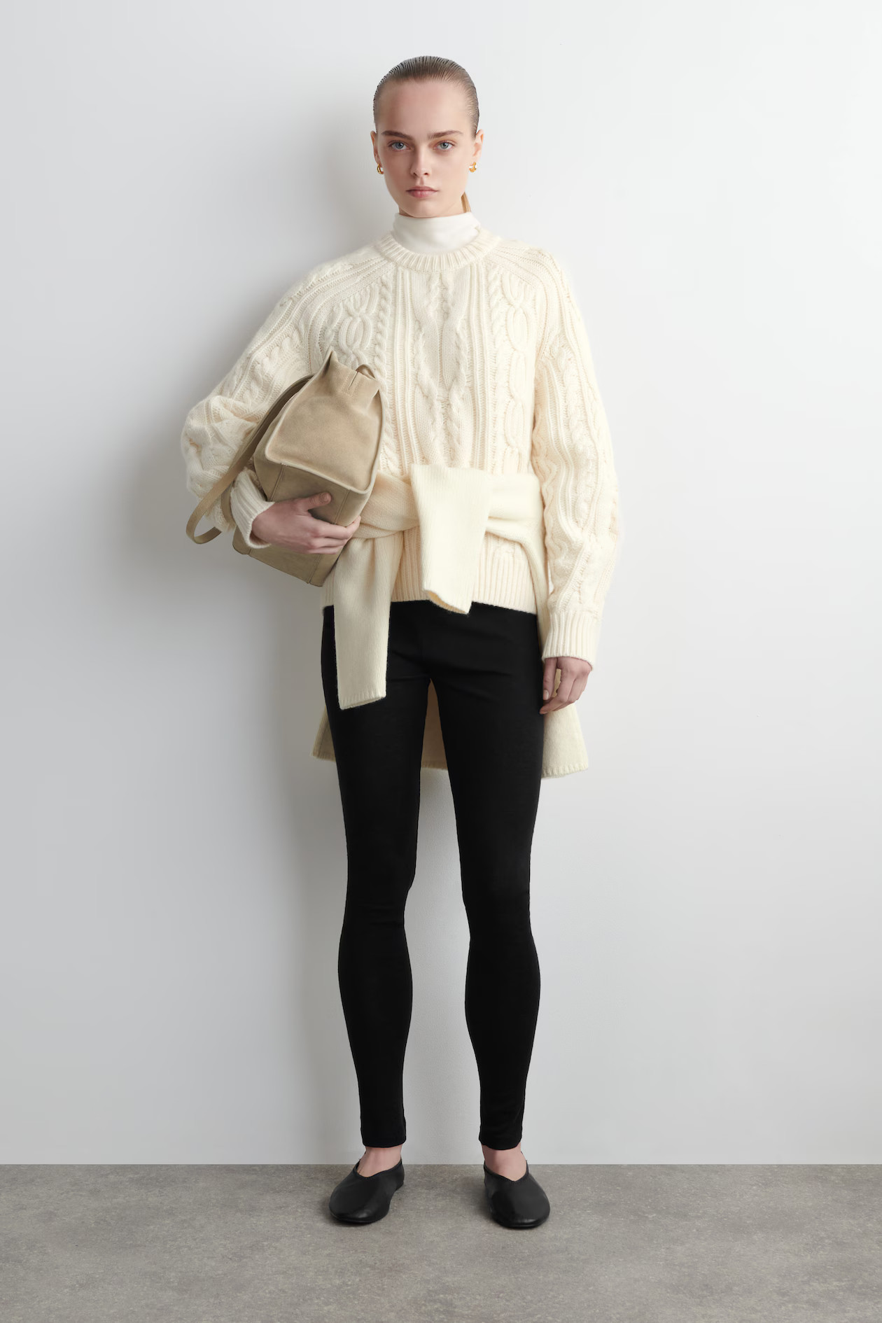 MERINO WOOL LEGGINGS - BLACK | COS GB | COS UK