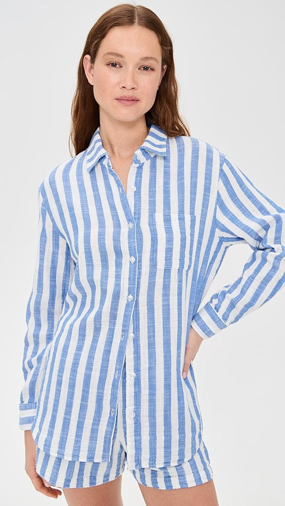 Z Supply Saturdays Stripe Shirt | Shopbop | Shopbop