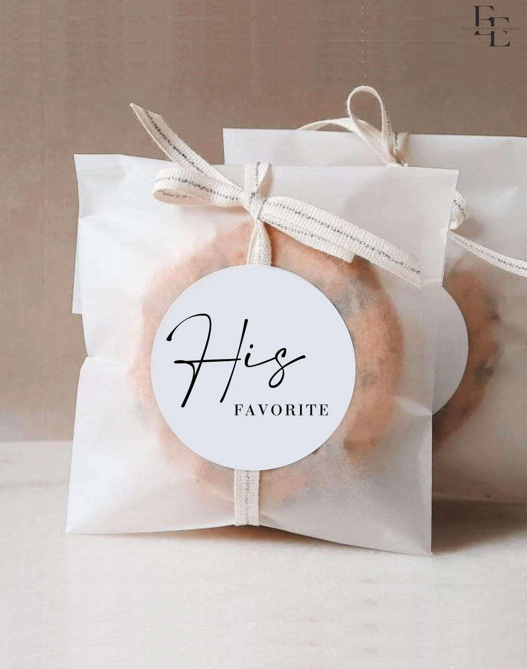 His Her Our Favorite Candy Stickers • Wedding Favors Sticker • Modern Minimalist Favor Labels... | Etsy (US)