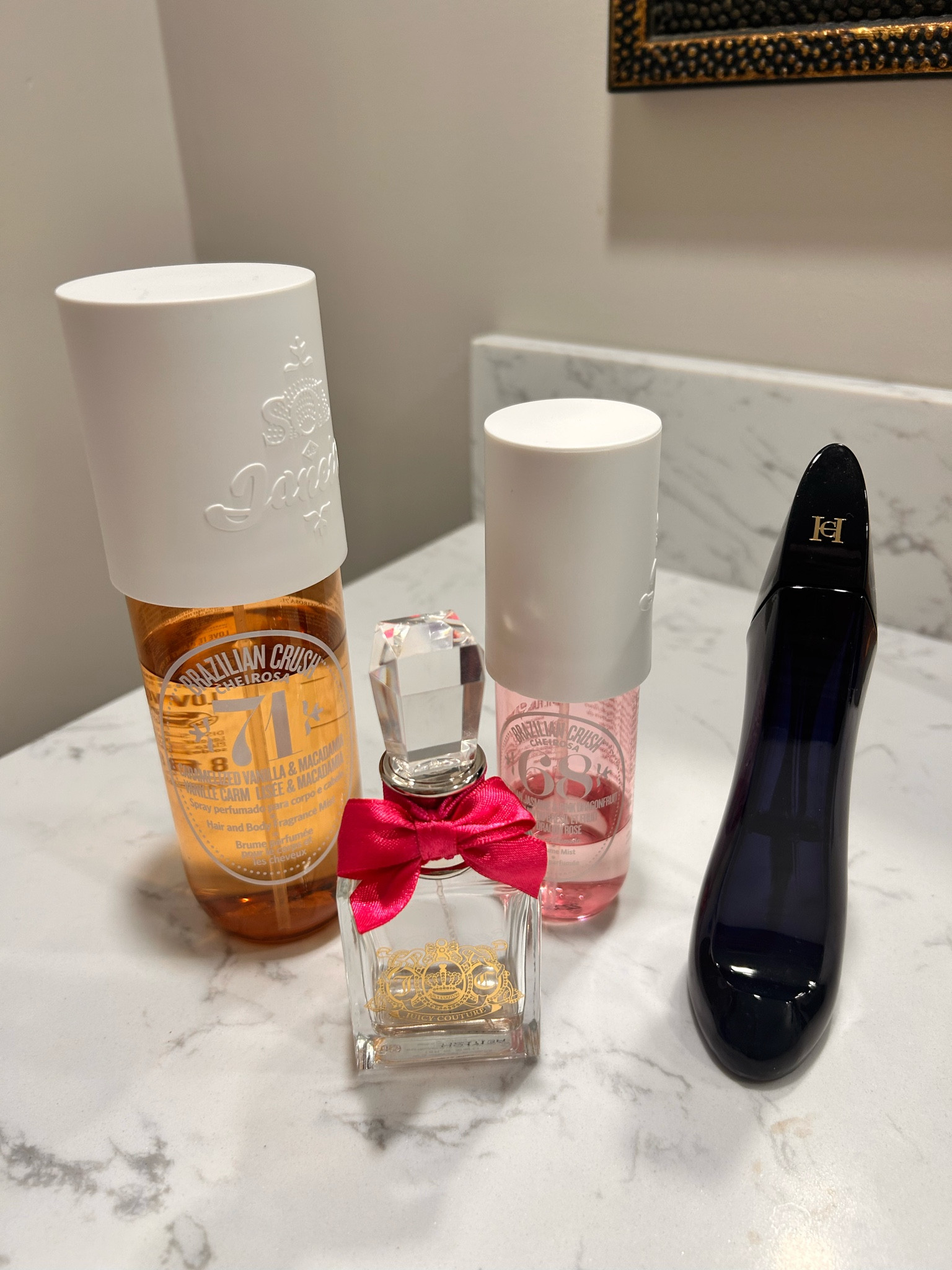 My top 4 fragrances. I get the most compliments on these 4 fragrances and they actually last 

Perfume | Fragrances | best smelling perfume 

#LTKbeauty #LTKFind #LTKGiftGuide