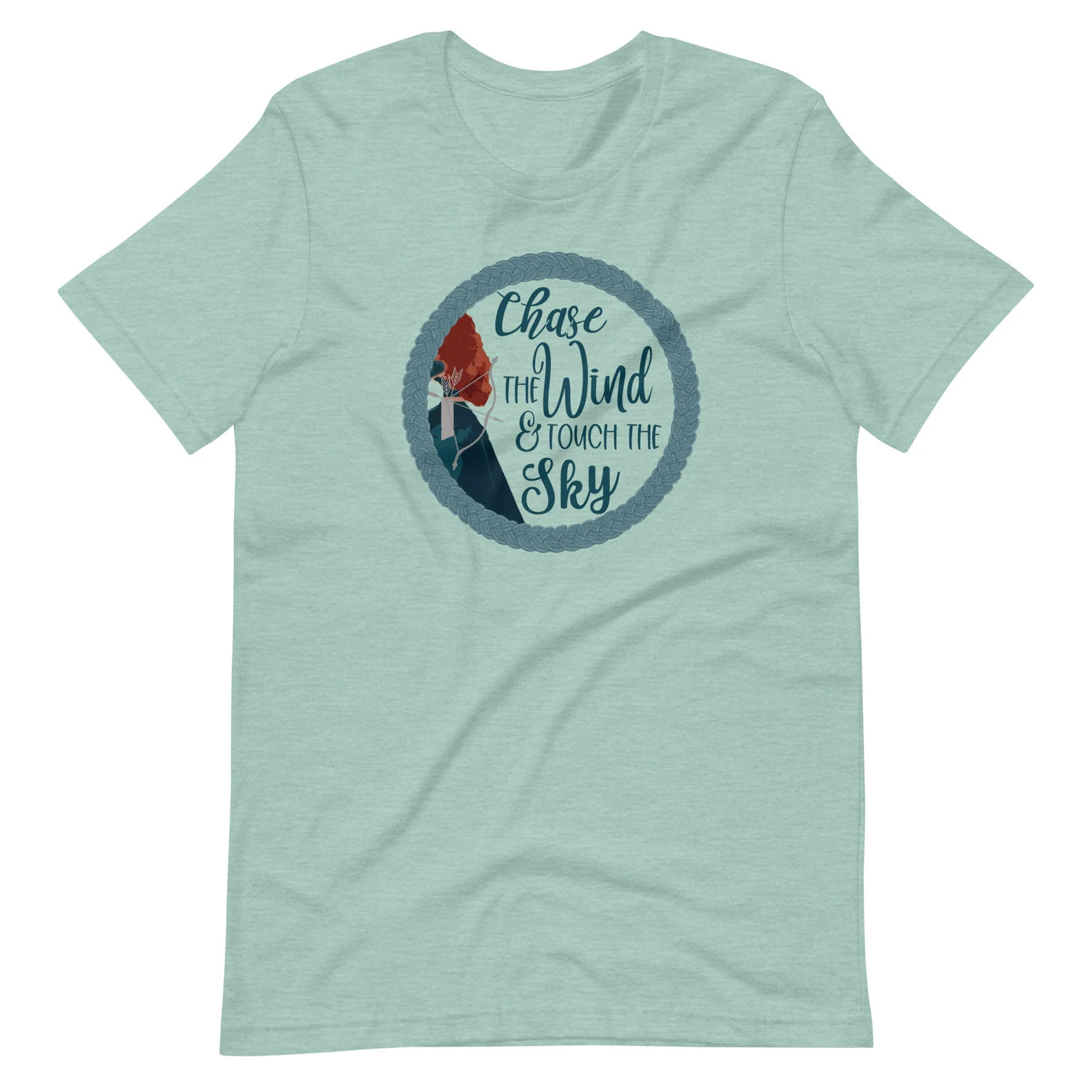 Brave Merida T-Shirt: Scottish Princess, Chase the Wind | Etsy (Global)