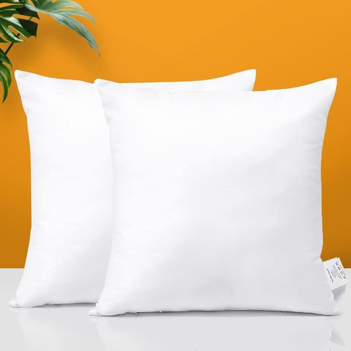 OTOSTAR Premium Outdoor Waterproof Throw Pillow Inserts 20 x 20 Inches Water Resistant Pillow Ins... | Amazon (US)