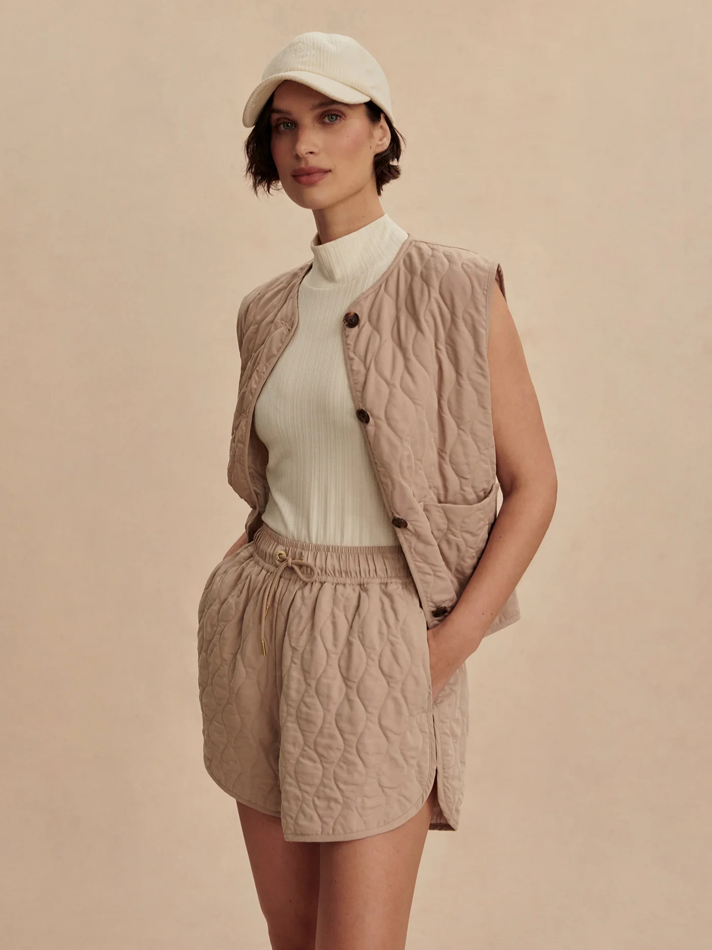 Catrine Quilted Short | Varley US