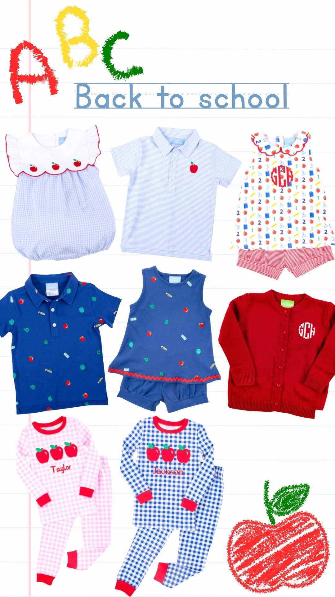 Back To School with Classic Whimsy, from matching outfits for boys and girls to the most adorable themed prints, they have everything you need!

#LTKootd #LTKmomlife #LTKBaby