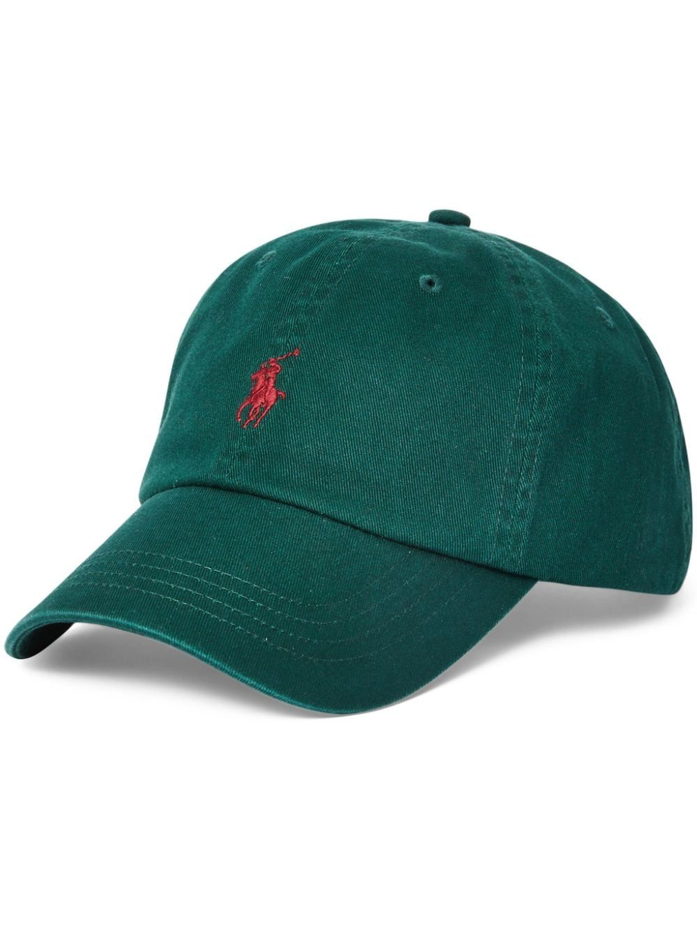 Polo Pony-embroidered cotton cap | Farfetch Global