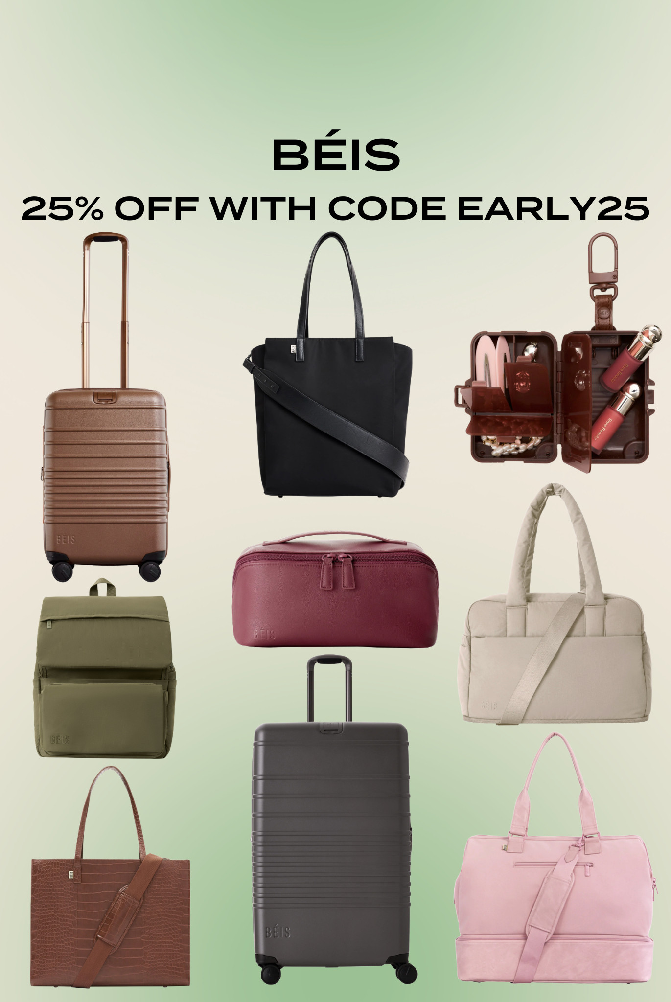 25% off BÉIS with code EARLY25 ✨ 

 #LTKHoliday #LTKSaleAlert #LTKTravel