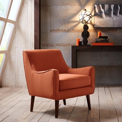 Nathan Mid-Century Accent Chair, Burnt Orange | Ashley Homestore