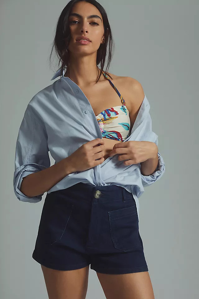 Maeve The Colette Denim Shorts | Anthropologie (US)